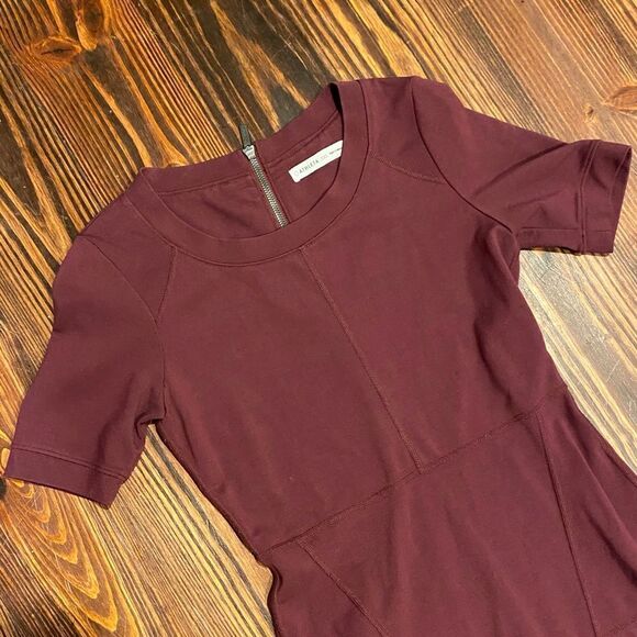 Athleta En Route Ponte Dress in Chianti Wine - Picture 5 of 5